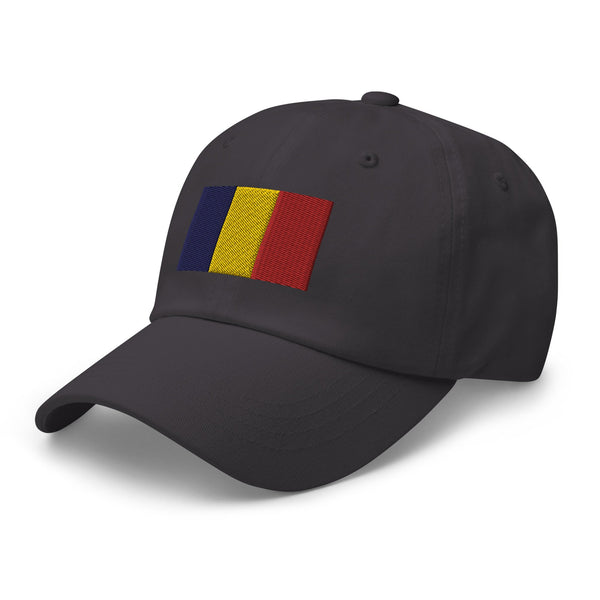 Chad Flag Cap - Adjustable Embroidered Dad Hat