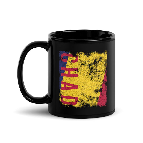 Chad Flag - Distressed Flag Mug