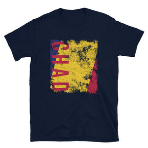 Chad Flag Distressed T-Shirt