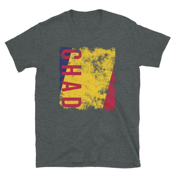 Chad Flag Distressed T-Shirt