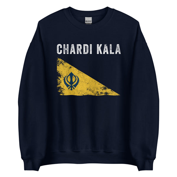 Chardi Kala Sikh Flag Sweatshirt