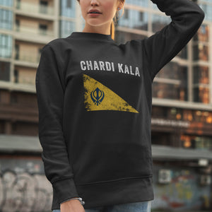 Chardi Kala Sikh Flag Sweatshirt
