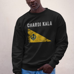 Chardi Kala Sikh Flag Sweatshirt
