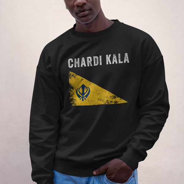 Chardi Kala Sikh Flag Sweatshirt