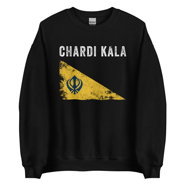 Chardi Kala Sikh Flag Sweatshirt