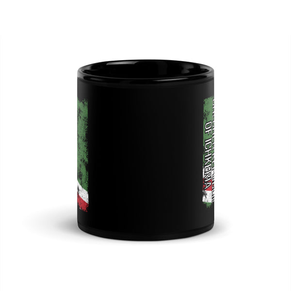 Chechen Of Ichkeria Flag - Distressed Flag Mug