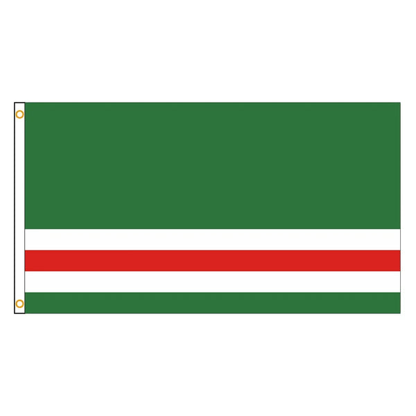 Chechen Republic Flag - 90x150cm(3x5ft) - 60x90cm(2x3ft)