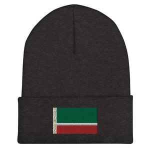 Chechen Republic Flag Beanie - Embroidered Winter Hat