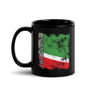 Chechen Republic Flag - Distressed Flag Mug