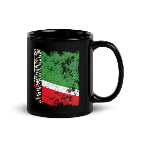 Chechen Republic Flag - Distressed Flag Mug