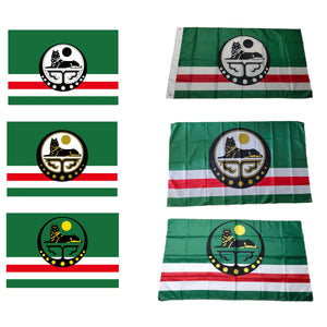 Chechen Republic Flags - 90x150cm(3x5ft) - 60x90cm(2x3ft)