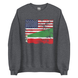 Chechen Republic USA Flag Sweatshirt