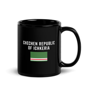 Chechen Republic of Ichkeria Flag Mug