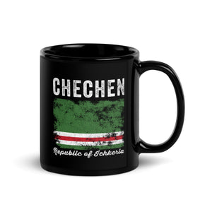 Chechen Republic of Ichkeria Flag Mug
