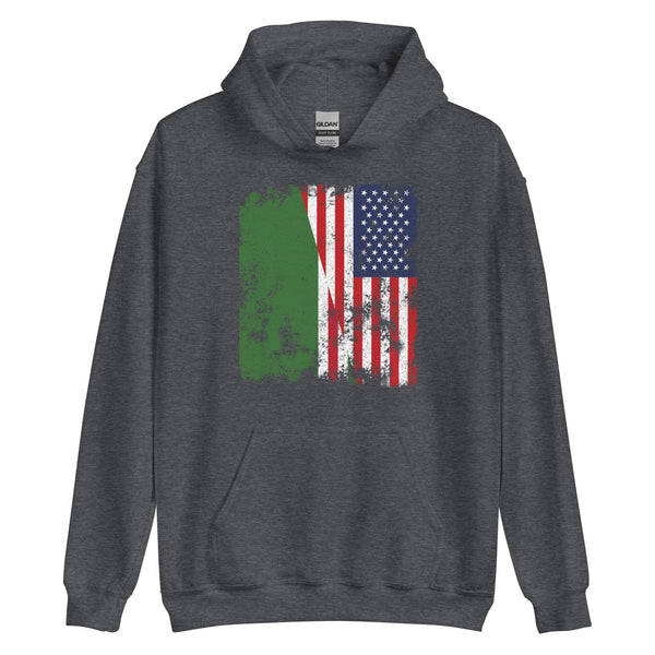 Chechen Republic of Ichkeria USA Flag Hoodie