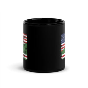 Chechen Republic of Ichkeria USA Flag Mug