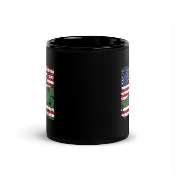 Chechen Republic of Ichkeria USA Flag Mug