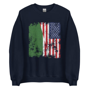 Chechen Republic of Ichkeria USA Flag Sweatshirt