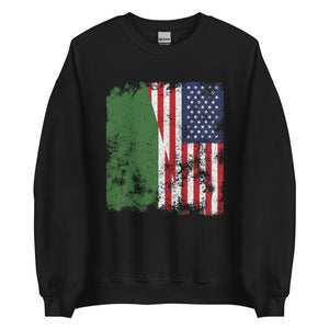 Chechen Republic of Ichkeria USA Flag Sweatshirt