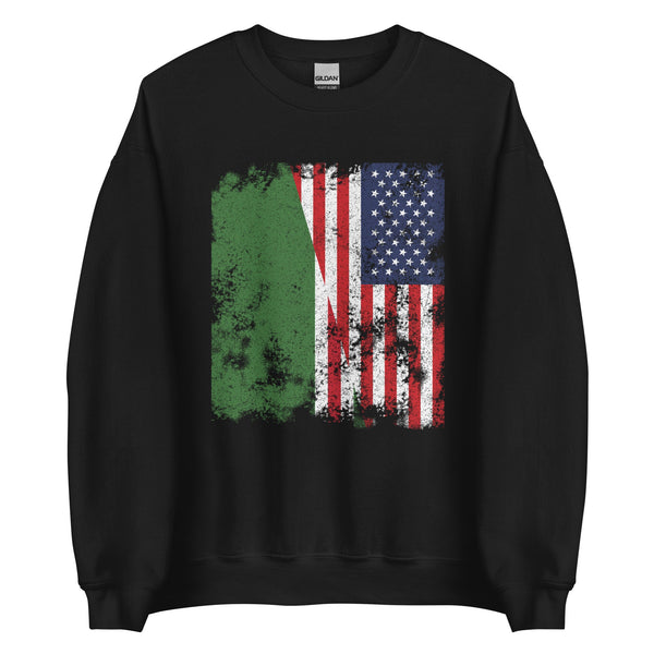 Chechen Republic of Ichkeria USA Flag Sweatshirt