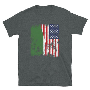 Chechen Republic of Ichkeria USA Flag T-Shirt