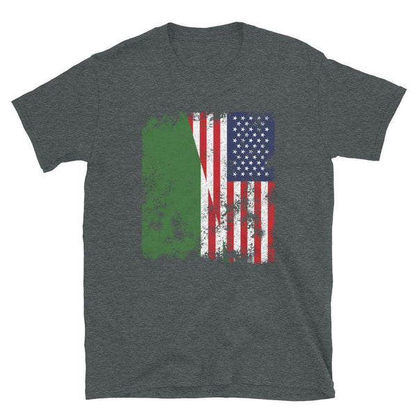 Chechen Republic of Ichkeria USA Flag T-Shirt