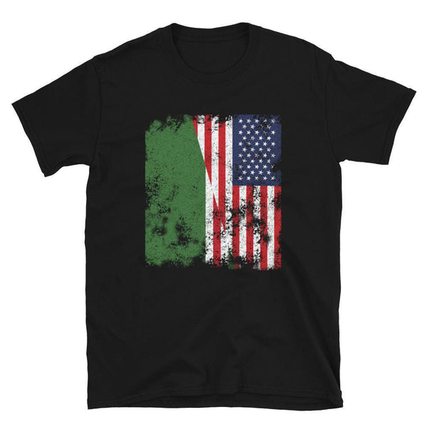 Chechen Republic of Ichkeria USA Flag T-Shirt