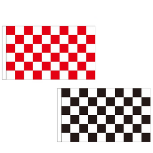 Checkered Flags - 90x150cm(3x5ft) - 60x90cm(2x3ft) - Racing Flags