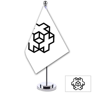 Chelyabinsk Institute Desk Flag - Small Office Table Flag