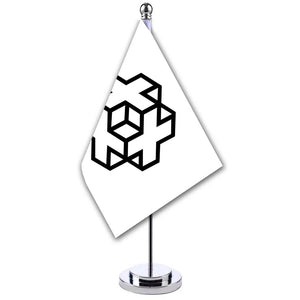 Chelyabinsk Institute Desk Flag - Small Office Table Flag