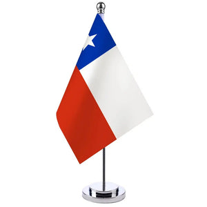 Chile Desk Flag - Small Office Table Flag