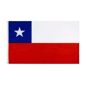 Chile Flag - 90x150cm(3x5ft) - 60x90cm(2x3ft)