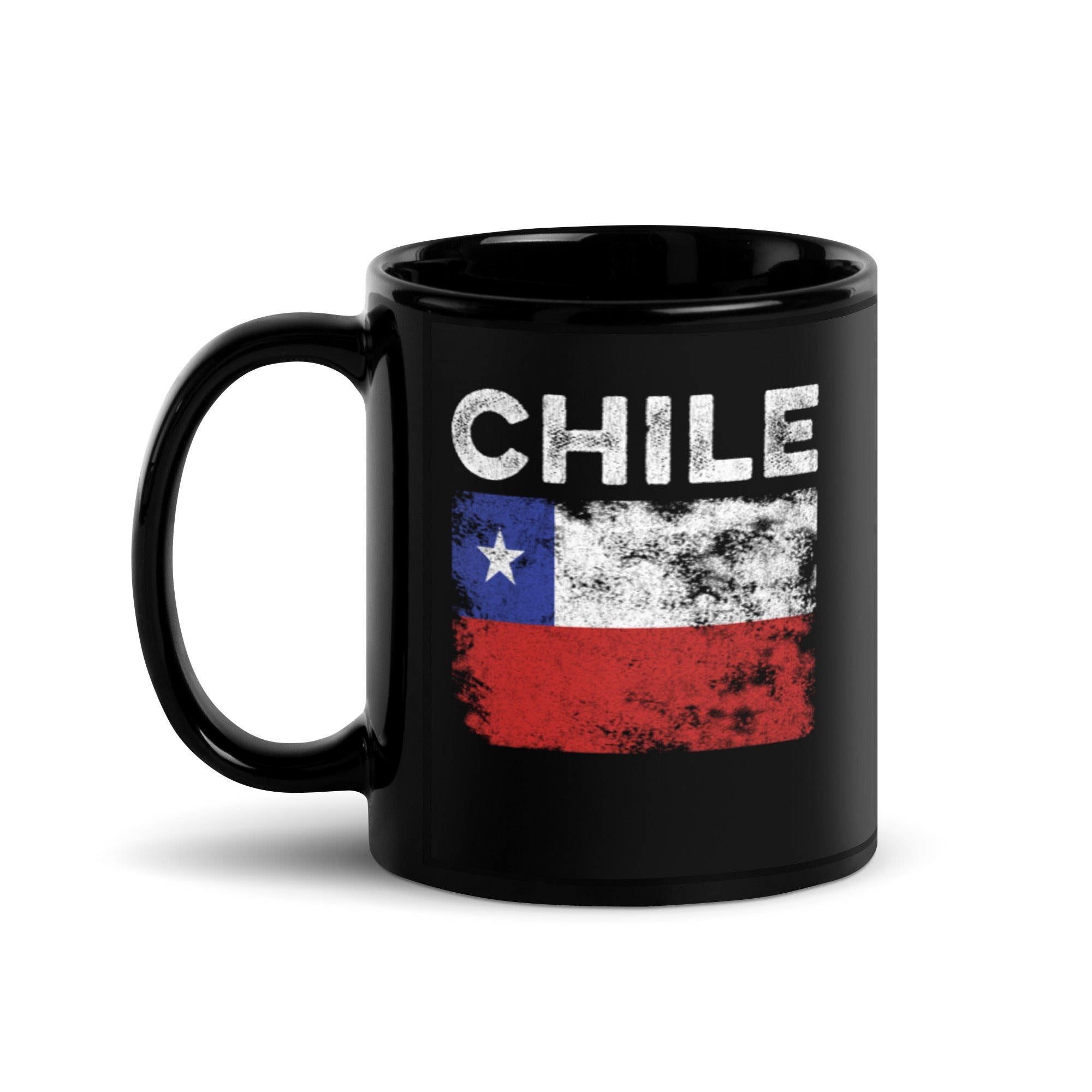 Chile Flag Distressed - Chilean Flag Mug