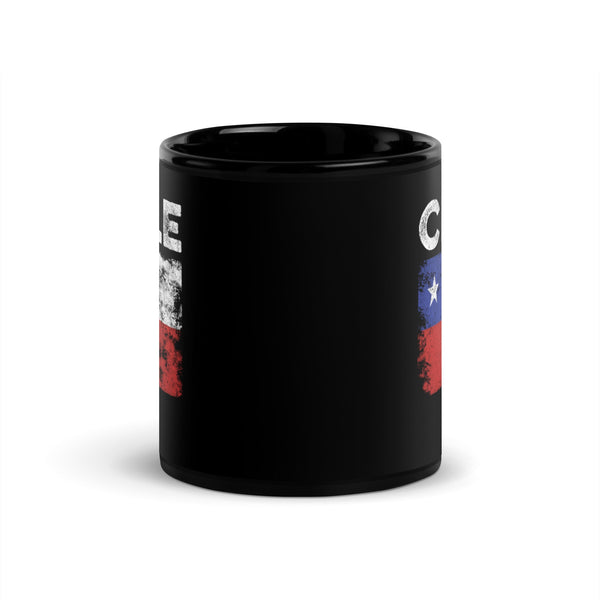 Chile Flag Distressed - Chilean Flag Mug