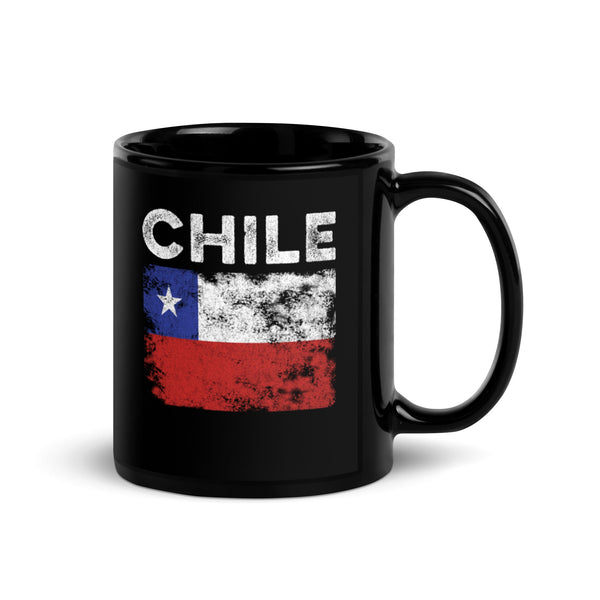 Chile Flag Distressed - Chilean Flag Mug