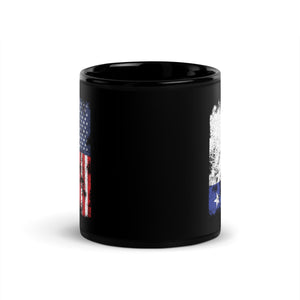 Chile USA Flag - Half American Mug