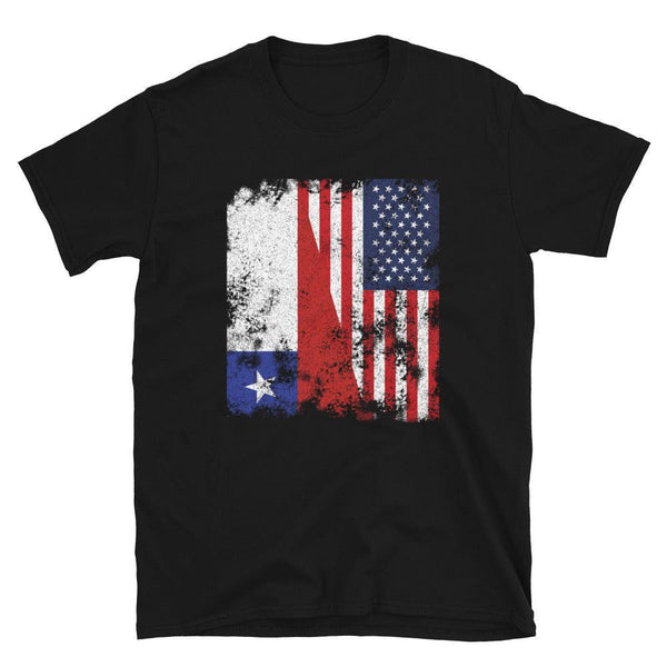 Chile USA Flag - Half American T-Shirt