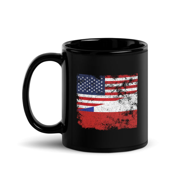 Chile USA Flag Mug