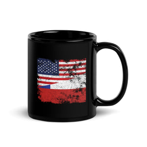 Chile USA Flag Mug