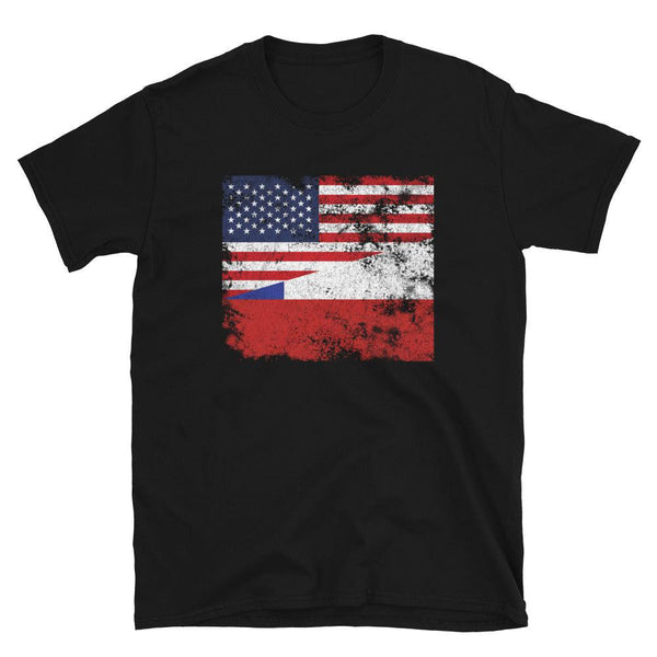 Chile USA Flag T-Shirt