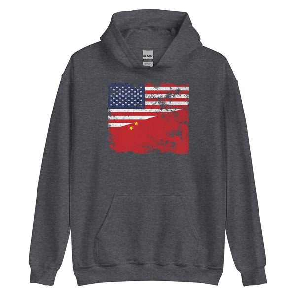 China USA Flag Hoodie