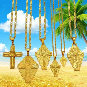 Christian Cross Pendant Necklace Collection