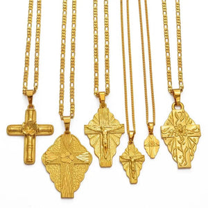 Christian Cross Pendant Necklace Collection