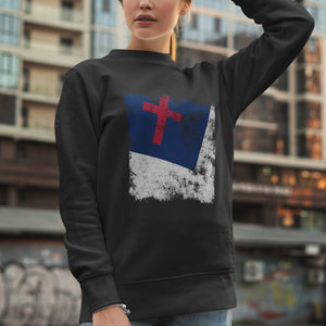 Christian Flag Sweatshirt