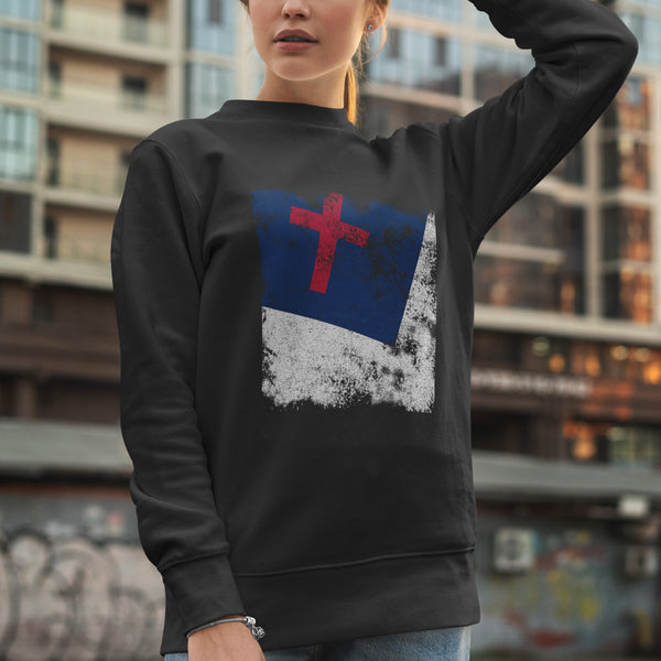 Christian Flag Sweatshirt