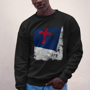 Christian Flag Sweatshirt