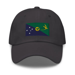 Christmas Island Flag Cap - Adjustable Embroidered Dad Hat