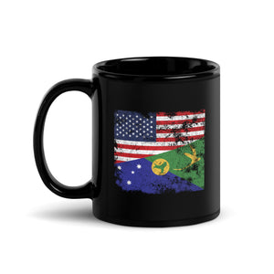 Christmas Island USA Flag Mug