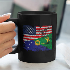 Christmas Island USA Flag Mug