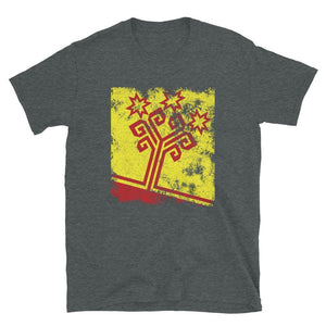 Chuvasia Flag - Distressed Flag T-Shirt